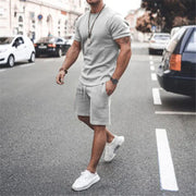 Vero – Heren zomer set met luchtige top en short